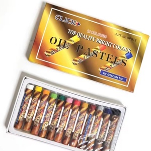 Professional Crayon Set Twelve Colors of Student Oil Pastels for Art Supplies and Custom Colors - Product Image 1