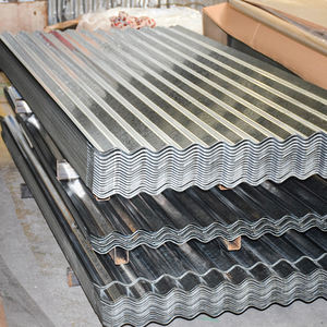 Tôle d'acier galvanisé pleine épaisseur sans paillettes SPHC, épaisseur 0,12-0,13 mm, tôle de toiture ondulée GI <span class=keywords><strong>ESSAR</strong></span> ASTM, découpe sur mesure - Product Image 1