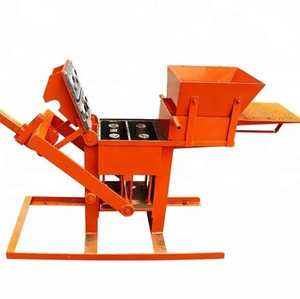 QMR 2-<strong>40</strong> Efficient <strong>Clay</strong> Brick Making <strong>Machine</strong> <strong>Manual</strong> Soil Interlock <strong>Block</strong> Vacuum Extruder - Product Image 1