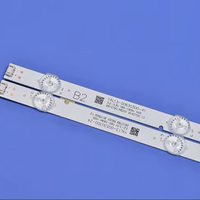 Barre de rétroéclairage LED RF-AZ550E30-0601 55 pouces 4 paires Bande de rétroéclairage originale IP20 PPTV W55US 55UJ6200-U