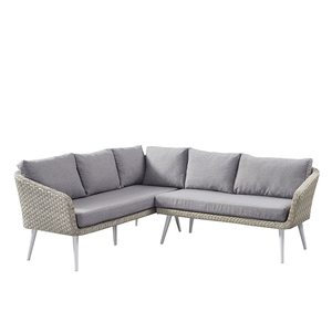 Modern Minimalist L-Shape Corner Sofa Set Hand Woven <strong>Rattan</strong> Wicker Factory Direct for Hotel Garden Outdoor <strong>Furniture</strong> for Park - Product Image 3