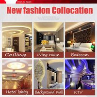 Lampu Strip Fleksibel 100m 5050 SMD LED RGB IP67 Tahan Air WS2811 Plastik untuk Lanskap dengan Remote Kontrol 110V 220V