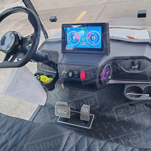 कस्टम चमक 48v लिथियम बैटरी 8-सीटर गोल्फ कार्ट इलेक्ट्रिक ईंधन बारिश कवर के साथ - Product Image 6