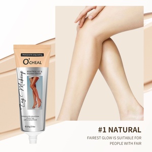 Ocheal 100g Cuidado de las piernas Crema de belleza Hidratante a base de hierbas a prueba de agua Corrector transfronterizo sin fragancia para el tono de la piel Bronceado corporal - Product Image 6