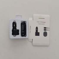 Chargeur de voiture à charge rapide PD 45W 15W, double port USB QC3.0, adaptateur de voiture de type C original pour Samsung