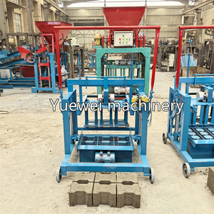 Semi-Auto PLC Controlled Cement <strong>Brick</strong> &amp; Paving Block Making <strong>Machine</strong> with Gearbox Engine &amp; Pump-Low <strong>Price</strong> Customizable Sizes - Product Image 3