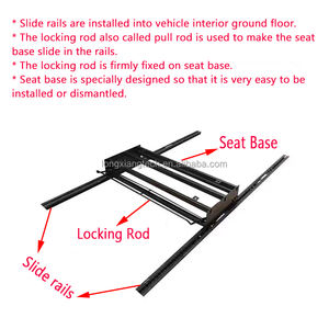LXRV Mecerdes-benz <span class=keywords><strong>Vito</strong></span> Ground Sliding Tracks 2,47 M Largos rieles deslizantes pista deslizante para RV campervan SUV MPV conversion - Product Image 5