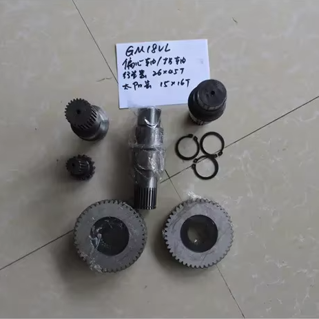 Excavator Parts Pinion Gear Axle Shaft PC120-1 PC120-2 PC120-5 PC120-6 SL130-5 GM18VL Gear Parts Drive Shaft Travel