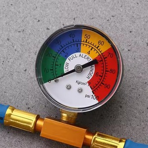 <span class=keywords><strong>Kit</strong></span> per la ricarica del tubo di ricarica del refrigerante per auto R134A con calibro A/C 1/2 <span class=keywords><strong>Kit</strong></span> di misurazione della ricarica può toccare lo strumento per l'aria condizionata - Product Image 4