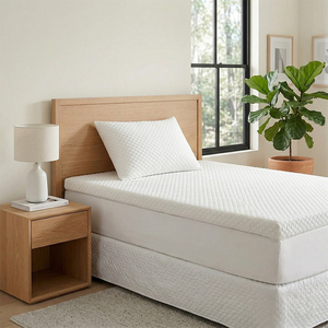 ที่นอนโฟมเมมโมรีขนาด7ซม., ผ้าคลุมแบบถักระบายอากาศได้ดีชุดเครื่องนอนบูติกเพื่อการฟื้นฟู - Product Image 4