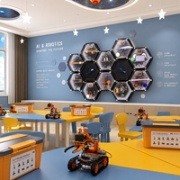 Kits interactifs IA personnalisés, équipement éducatif, solution de centre de formation en robotique pour l'éducation STEM en classe scolaire