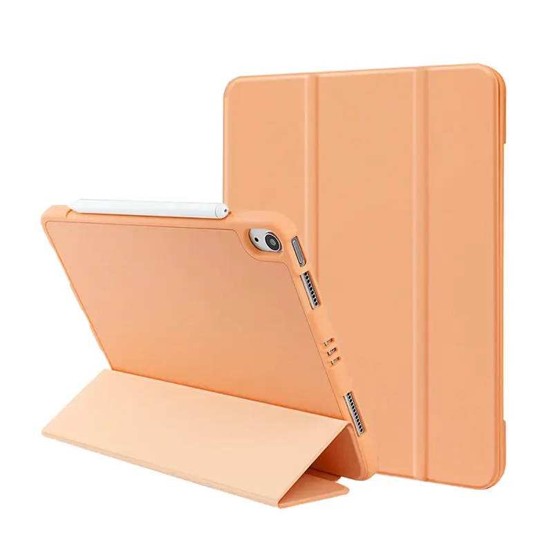 Casing Cerdas TPU akrilik, sarung HP cerdas transparan anti syok dua dalam satu untuk iPad Mini Pro 6 7 8 9 10 11 12 & 2020 Tablet kompatibel
