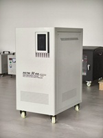 Stabilisateur de tension SVC triphasé en cuivre TNS 50 kVA AC automatique AVR 220 V/380 V avec protection contre les surcharges pour équipement de 15 kW