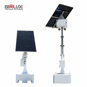 Higuard di động tháp giám sát năng lượng mặt trời <span class=keywords><strong>cctv</strong></span> Tower với <span class=keywords><strong>CCTV</strong></span> máy ảnh cho an ninh ngoài trời - Product Image 1