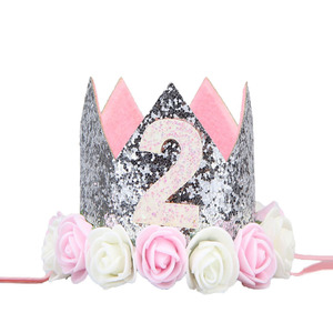 <span class=keywords><strong>Buon</strong></span> <span class=keywords><strong>compleanno</strong></span> 1 ° anniversario cappelli decorazione cappello di <span class=keywords><strong>compleanno</strong></span> corona principessa 1 ° anno <span class=keywords><strong>2</strong></span> ° bambino bambino bambino accessori per capelli - Product Image 6