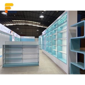 Vitrina de Vidrio Resistente con Cerradura de Seguridad y Estantes Inclinados para Tienda de Teléfonos Móviles, Mostrador de Servicio de Reparaciones - Product Image 3