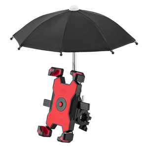 Soporte para teléfono de bicicleta Yueli con paraguas, soporte ajustable de ABS para motocicleta, bicicleta eléctrica, protección solar, herramienta de navegación - Product Image 3
