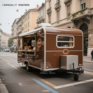 OEM Mirror Stainless Steel Mobile Trucks For Sale Usa Ice Cream Coffee Food Truck - Product Image 4