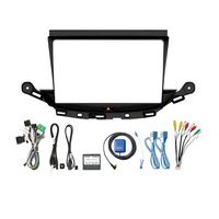 Cadre, autoradio vidéo pour Buick Verano 2015, 10 pièces, lecteur Audio, avec harnais, Canbus, pour voiture