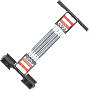 多機能アームストレッチフィットネスエクササイズバンド（フットペダル付き） - Product Image 1