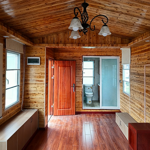 Tùy Chỉnh Retro Phong Cách Biệt Thự Ngoài Trời Kết Cấu Thép Đúc Sẵn Container Nhà Cho Khu Vườn Tư Nhân Đổ Bãi Biển Cắm Trại Trang Web Nhà - Product Image 3