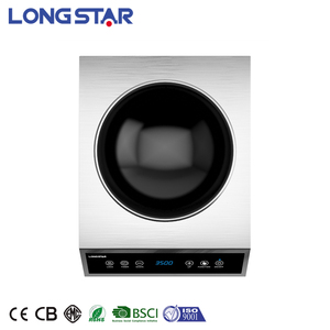 Table de cuisson à <span class=keywords><strong>induction</strong></span> commerciale OEM 3500W en acier inoxydable avec commande tactile, bobine chauffante et micro-ordinateur pour wok électrique - Product Image 4