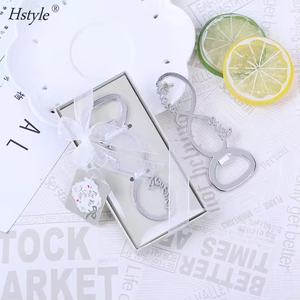 Abrebotellas Hstyle 8 Shape Love Forever Favores de boda y regalos para invitados Recuerdos DE BODA Suministros para fiestas Abrebotellas - Product Image 2