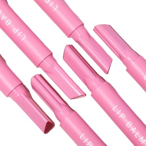 Gloss à lèvres hydratant et teinté, marque privée, biologique, longue tenue, non-collant, avec protection solaire, végétalien, format voyage, rouge, CE - Product Image 2
