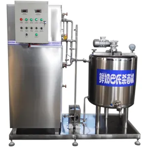 Yogur Queso Pasteurizador de hielo 30l 200l 300l Tanque de 500 litros Equipo de pasteurización de leche usado