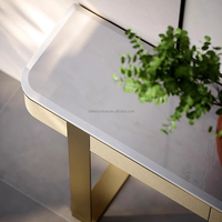 Table console moderne de luxe pour hall et hôtel meubles de salon avec miroir pour cuisine blanchisserie et table console