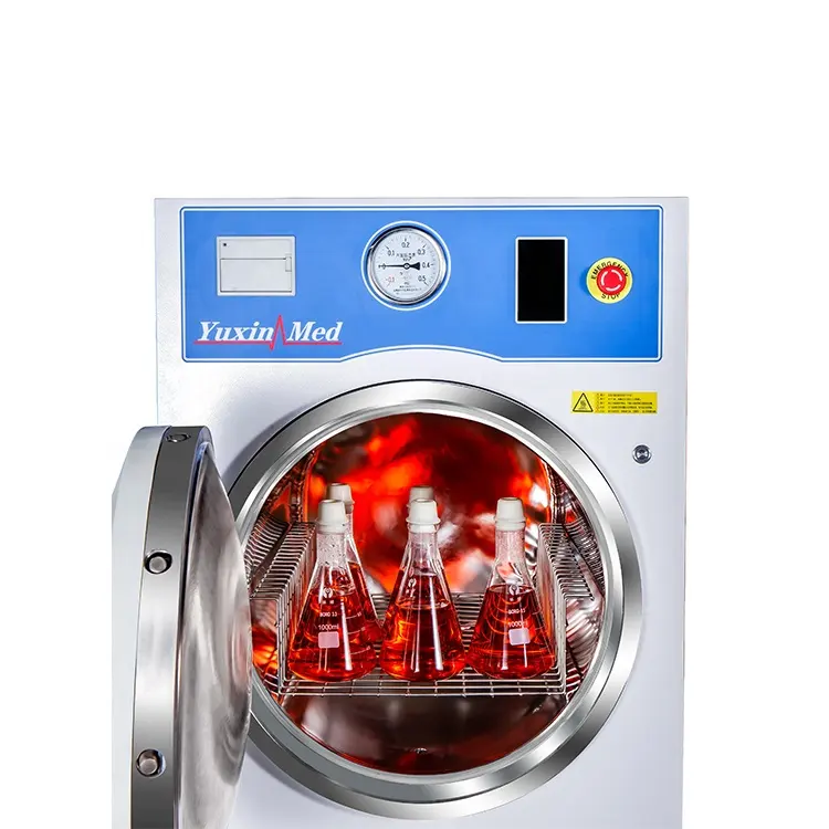 disinfection equipment MST-185 with control panel Class 1 for lab equipment 185 liter autoclave