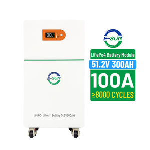 Bateria de Armazenamento de Energia Solar Esun 51.2V 15kWh para Casa, Bateria Solar de Lítio 51.2V 300AH para Armazenamento Residencial - Product Image 3