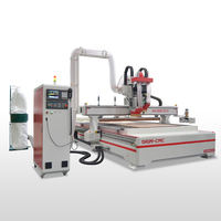 Router CNC A6 ATC con Mesa de Carga y Descarga Automática, 9kW ISO30 24000 RPM 75m/min, Carusel de 8 Herramientas Syntec, Bomba de Vacío de 7.5kW