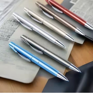 High Quality Custom Printed Logo Plastic Ballpoint <b>Pen</b> for School & Office - Product Image 4