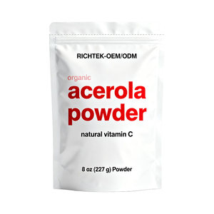 Polvere di Acerola biologica Super cibo vegano amichevole vitamina C per un ottimo sapore per bevande, frullati e bevande - Product Image 5