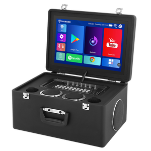 Double Woofer 4 ''Portable Home KTV Android System Audio Sound Portable Professional All-In-One Karaoke Machine avec lecteur 15.1'' - Product Image 4