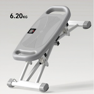 Máquina de ejercicios de escaleras con pedales, máquina de torsión antideslizante para gimnasio en casa, equipo de fitness con manillar ajustable, máquina de esquí - Product Image 3
