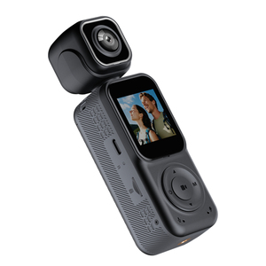 Videocamera Sportiva CPT WiFi APP Live Vlog 4K 2K con Doppia Registrazione, Angolo Ampio 150°, Schermo da 1,5'', Lente Rotante, Telecamera per Bicicletta - Product Image 5