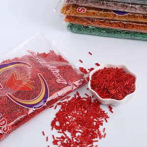 工場直送卸売 2*6mm ビューグルシードビーズ 450g/袋 シルバーラインドグラスシードビーズ ジュエリー作成用 - Product Image 4