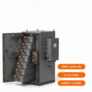 LITHTECH แบตเตอรี่ลิเธียมแรงดันสูง ESS 50kW 100kWh 500kW 112kWh สำหรับอุตสาหกรรมและพาณิชย์ 358VDC 408VDC HP1500K พลังงานแสงอาทิตย์ - Product Image 4