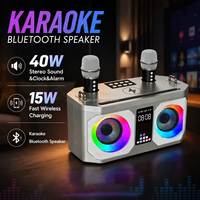 Speaker Karaoke Daya Tinggi 40W dengan Mic dan Pengisian Daya Ponsel Nirkabel Bluetooth Mesin Karaoke Speaker Bluetooth 920