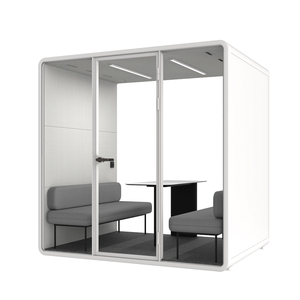 Cabina Telefonica per Ufficio Personalizzata, Capsula Insonorizzata per Protezione Acustica, Stanza Silenziosa, Cabina Fonoassorbente - Product Image 2