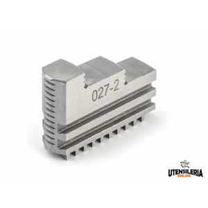 Mâchoires dures droites article 265 pour mandrin à double guidage (3pcs) - Product Image 1
