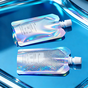 Feiao, venta al por mayor, bolsas de recarga sostenibles, <span class=keywords><strong>100</strong></span> <span class=keywords><strong>ml</strong></span>, boquilla de pie, bolsa de recarga de líquido de 1 litro, bolsa de recarga reciclada de jabón, 500ml - Product Image 3