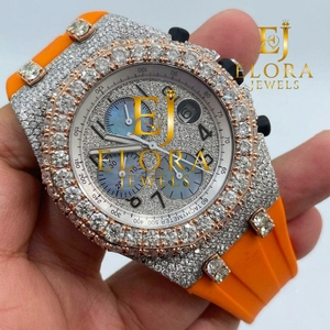 Relojes de Lujo para Hombre con Moissanita de Alta Calidad y Diseño Atractivo para Minoristas y Distribuidores de Accesorios de Moda - Product Image 3