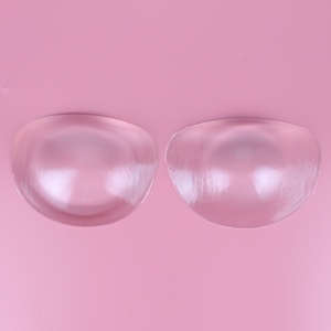 Coussinets de soutien-gorge en silicone transparents, imperméables, épais, invisibles, rehausseurs de poitrine pour maillots de bain, robes et caracos pour femmes - Product Image 3