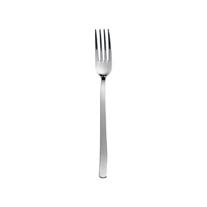 Fourchette à fruits Pinti Wave en acier inoxydable sans nickel, épaisseur 3 mm, fournitures de restauration, vente en gros - Product Image 1