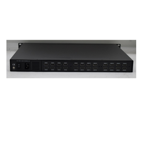 Encodeur modulaire 24 ports HDMI H.264 SPTS avec remapping PID de débit CBR/VBR pour projet de conversion de signal analogique <span class=keywords><strong>vers</strong></span> DTV sur campus - Product Image 1