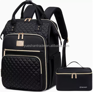 2026 트렌디 패션 컬러 옥스포드 방수 중간 사이즈 아기 기저귀 백팩 엄마 가방 - Product Image 3