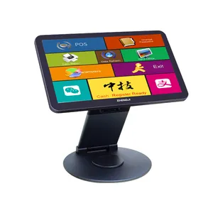 ZJ A1ผู้ผลิต15.6นิ้ว cashcow Intel touchled 4G การเรียกเก็บเงิน POS facturation POS caisse En สำหรับการค้าปลีก